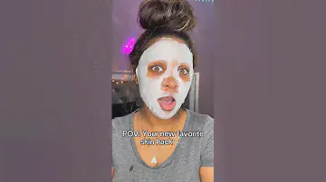 This Bubble Mask gave me GLASS SKIN😱🫧 #skincare #skin #skincareroutine