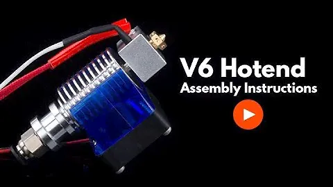 V6 hotend Assembly Instructions