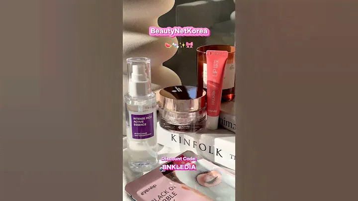 Korean Skincare Haul from BeautyNetKorea ✨ #skincare #unboxing #kbeauty
