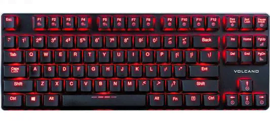 MODECOM Volcano Blade Ultra Thin Mechanical Keyboard (Kailh Low Profile Red Switch) RU-0